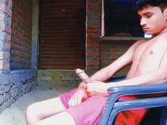 Indian Desi guy relishes the taste of hefty black