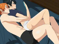 JUICEANIME gets her chinese caboose caressed & her